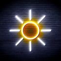 advpro-sun-ultra-bright-led-neon-sign-fnu0012 - White & Golden Yellow
