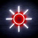 advpro-sun-ultra-bright-led-neon-sign-fnu0012 - White & Red