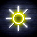 advpro-sun-ultra-bright-led-neon-sign-fnu0012 - White & Yellow