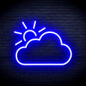 advpro-sun-and-cloud-ultra-bright-led-neon-sign-fnu0014 - Blue