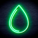 advpro-water-droplet-ultra-bright-led-neon-sign-fnu0015 - Green