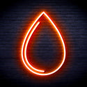 advpro-water-droplet-ultra-bright-led-neon-sign-fnu0015 - Orange