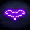 advpro-bat-ultra-bright-led-neon-sign-fnu0018 - Purple