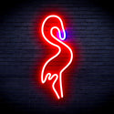 advpro-flamingo-ultra-bright-led-neon-sign-fnu0019 - Blue & Red