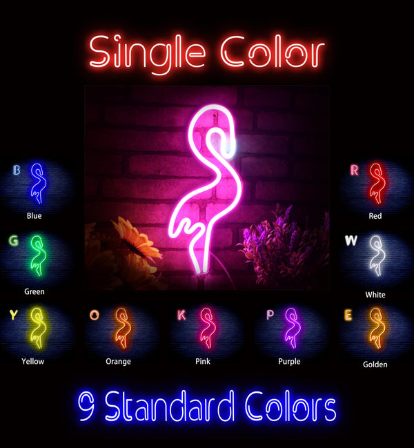 advpro-flamingo-ultra-bright-led-neon-sign-fnu0019 - Classic