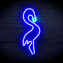 advpro-flamingo-ultra-bright-led-neon-sign-fnu0019 - Green & Blue