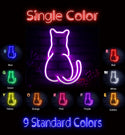 advpro-back-of-standing-cat-ultra-bright-led-neon-sign-fnu0023 - Classic