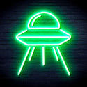 advpro-spaceship-ultra-bright-led-neon-sign-fnu0031 - Green