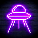 advpro-spaceship-ultra-bright-led-neon-sign-fnu0031 - Purple