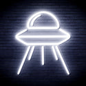 advpro-spaceship-ultra-bright-led-neon-sign-fnu0031 - White