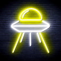 advpro-spaceship-ultra-bright-led-neon-sign-fnu0031 - White & Yellow