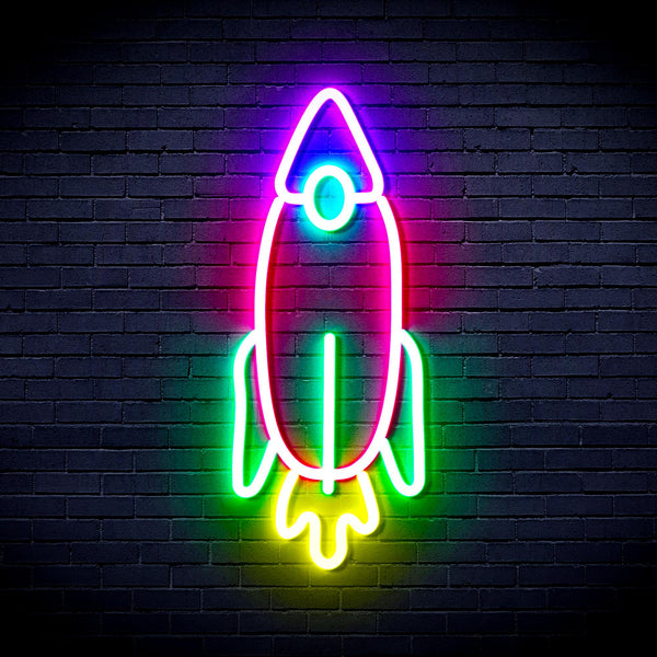 advpro-rocket-ultra-bright-led-neon-sign-fnu0032 - Multi-Color 5