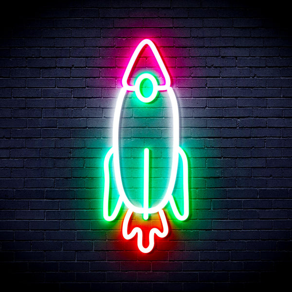 Rocket Ultra-Bright LED Neon Sign fnu0032