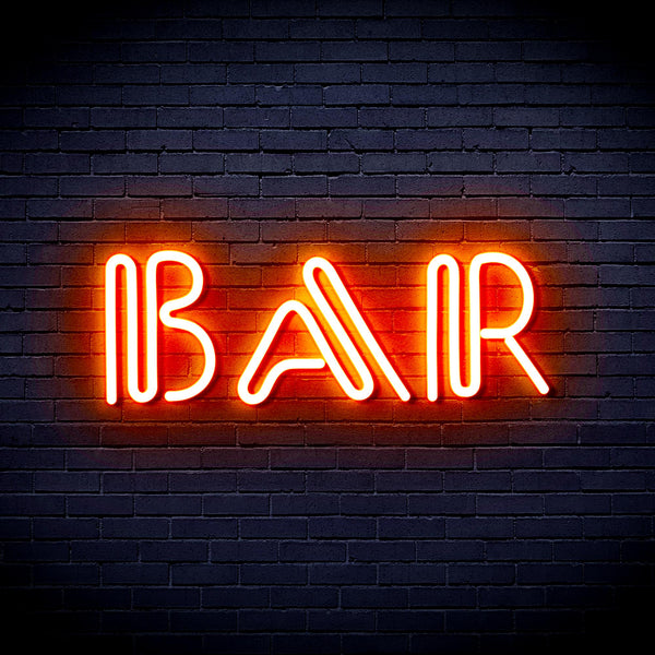 advpro-bar-ultra-bright-led-neon-sign-fnu0040 - Orange