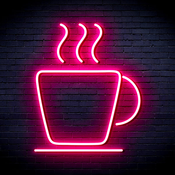 advpro-coffee-cup-ultra-bright-led-neon-sign-fnu0041 - Pink