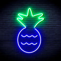advpro-pineapple-ultra-bright-led-neon-sign-fnu0043 - Green & Blue