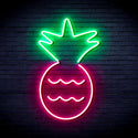 advpro-pineapple-ultra-bright-led-neon-sign-fnu0043 - Green & Pink