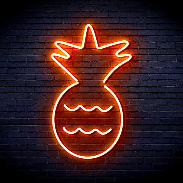 advpro-pineapple-ultra-bright-led-neon-sign-fnu0043 - Orange