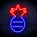 advpro-pineapple-ultra-bright-led-neon-sign-fnu0043 - Red & Blue
