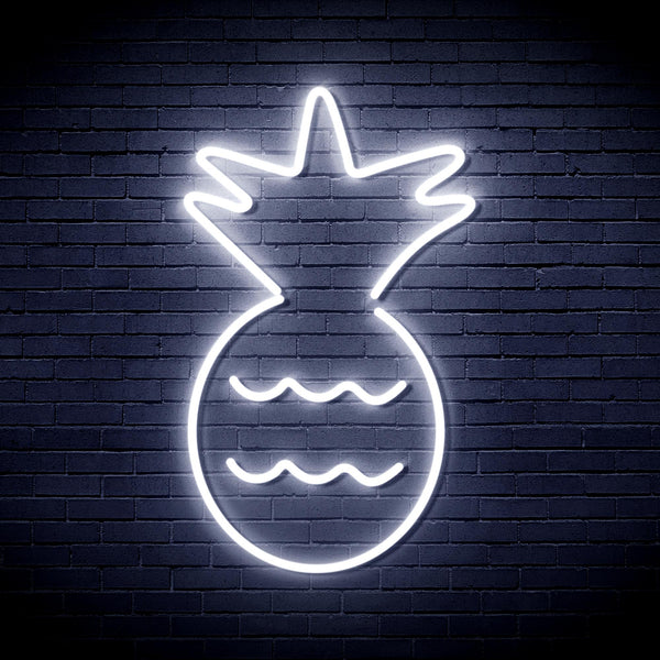 advpro-pineapple-ultra-bright-led-neon-sign-fnu0043 - White