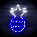 advpro-pineapple-ultra-bright-led-neon-sign-fnu0043 - White & Blue