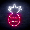 advpro-pineapple-ultra-bright-led-neon-sign-fnu0043 - White & Pink
