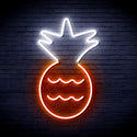 advpro-pineapple-ultra-bright-led-neon-sign-fnu0043 - White & Orange