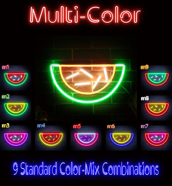 advpro-water-melon-ultra-bright-led-neon-sign-fnu0044 - Multi-Color