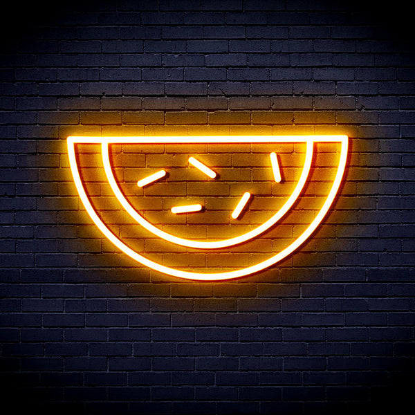 advpro-water-melon-ultra-bright-led-neon-sign-fnu0044 - Golden Yellow