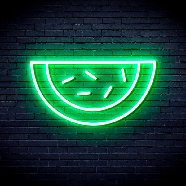 advpro-water-melon-ultra-bright-led-neon-sign-fnu0044 - Green