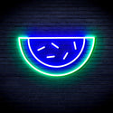 advpro-water-melon-ultra-bright-led-neon-sign-fnu0044 - Green & Blue