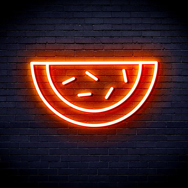 advpro-water-melon-ultra-bright-led-neon-sign-fnu0044 - Orange