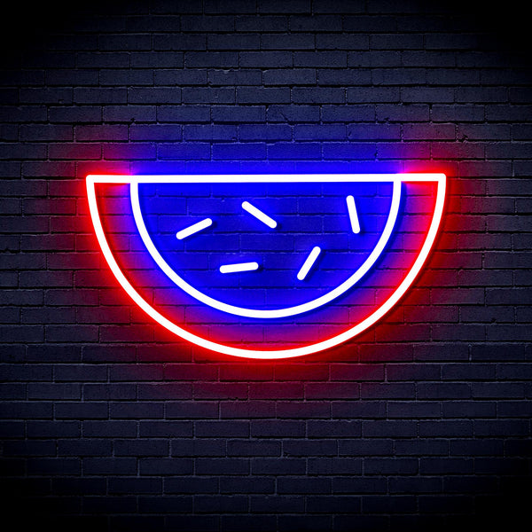 advpro-water-melon-ultra-bright-led-neon-sign-fnu0044 - Red & Blue