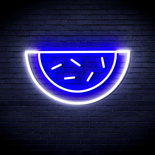 advpro-water-melon-ultra-bright-led-neon-sign-fnu0044 - White & Blue