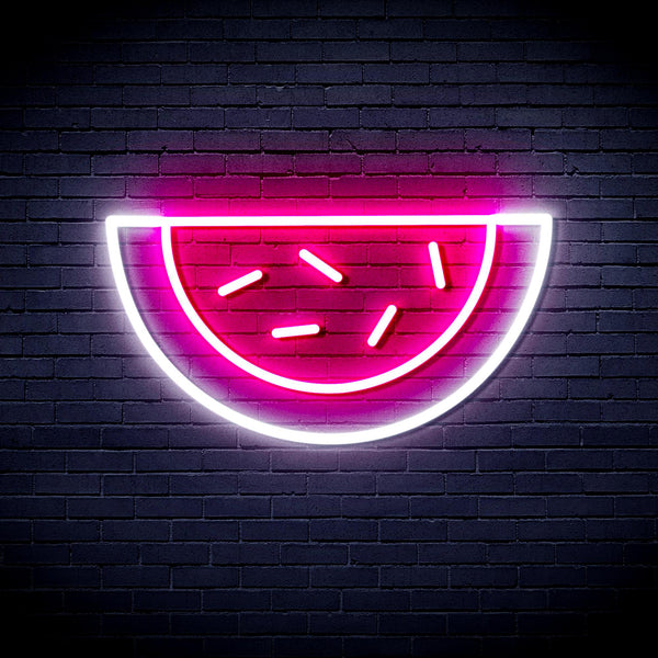 advpro-water-melon-ultra-bright-led-neon-sign-fnu0044 - White & Pink