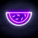 advpro-water-melon-ultra-bright-led-neon-sign-fnu0044 - White & Purple