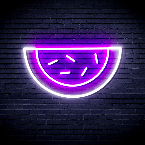 advpro-water-melon-ultra-bright-led-neon-sign-fnu0044 - White & Purple