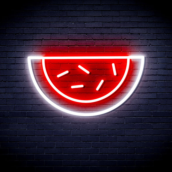 advpro-water-melon-ultra-bright-led-neon-sign-fnu0044 - White & Red