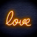 advpro-love-ultra-bright-led-neon-sign-fnu0046 - Golden Yellow