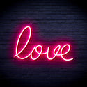 advpro-love-ultra-bright-led-neon-sign-fnu0046 - Pink