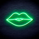advpro-red-lips-ultra-bright-led-neon-sign-fnu0048 - Green