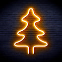 advpro-christmas-tree-ultra-bright-led-neon-sign-fnu0054 - Golden Yellow