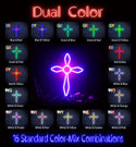 advpro-holy-cross-ultra-bright-led-neon-sign-fnu0060 - Dual-Color