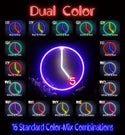 advpro-its-5-o-clock-ultra-bright-led-neon-sign-fnu0062 - Dual-Color