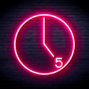 advpro-its-5-o-clock-ultra-bright-led-neon-sign-fnu0062 - Pink