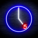 advpro-its-5-o-clock-ultra-bright-led-neon-sign-fnu0062 - Multi-Color 1