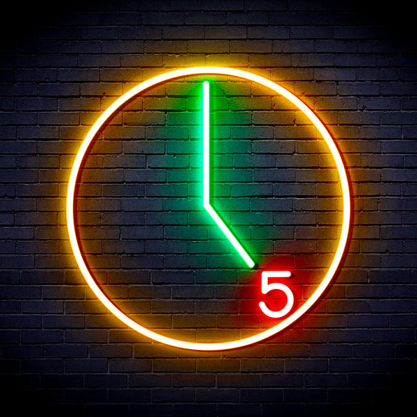 It's 5 O' Clock Ultra-Bright LED Neon Sign fnu0062