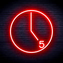 advpro-its-5-o-clock-ultra-bright-led-neon-sign-fnu0062 - Red