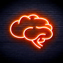advpro-brain-ultra-bright-led-neon-sign-fnu0063 - Orange