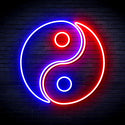 advpro-tai-chi-symbol-ultra-bright-led-neon-sign-fnu0066 - Blue & Red
